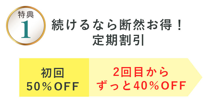 続けるなら断然お得な定期割引