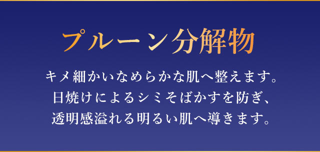 プルーン分解物