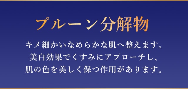 プルーン分解物