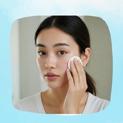 ニキビ肌向け拭き取り化粧水のおすすめと選び方記事のイメージ